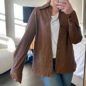 Zadig & Voltaire tris crinkle cut shirt